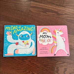 Colorful Children's Board Books Set